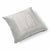 Paradise Velvet Cushion 56 x 56cm pale grey with lilac print