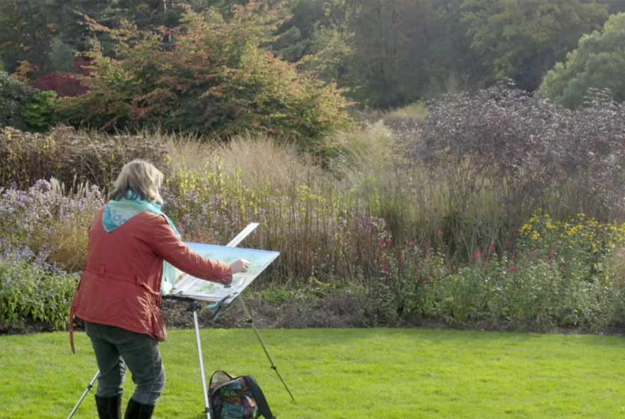 My feature in an RHS Garden Harlow Carr film.