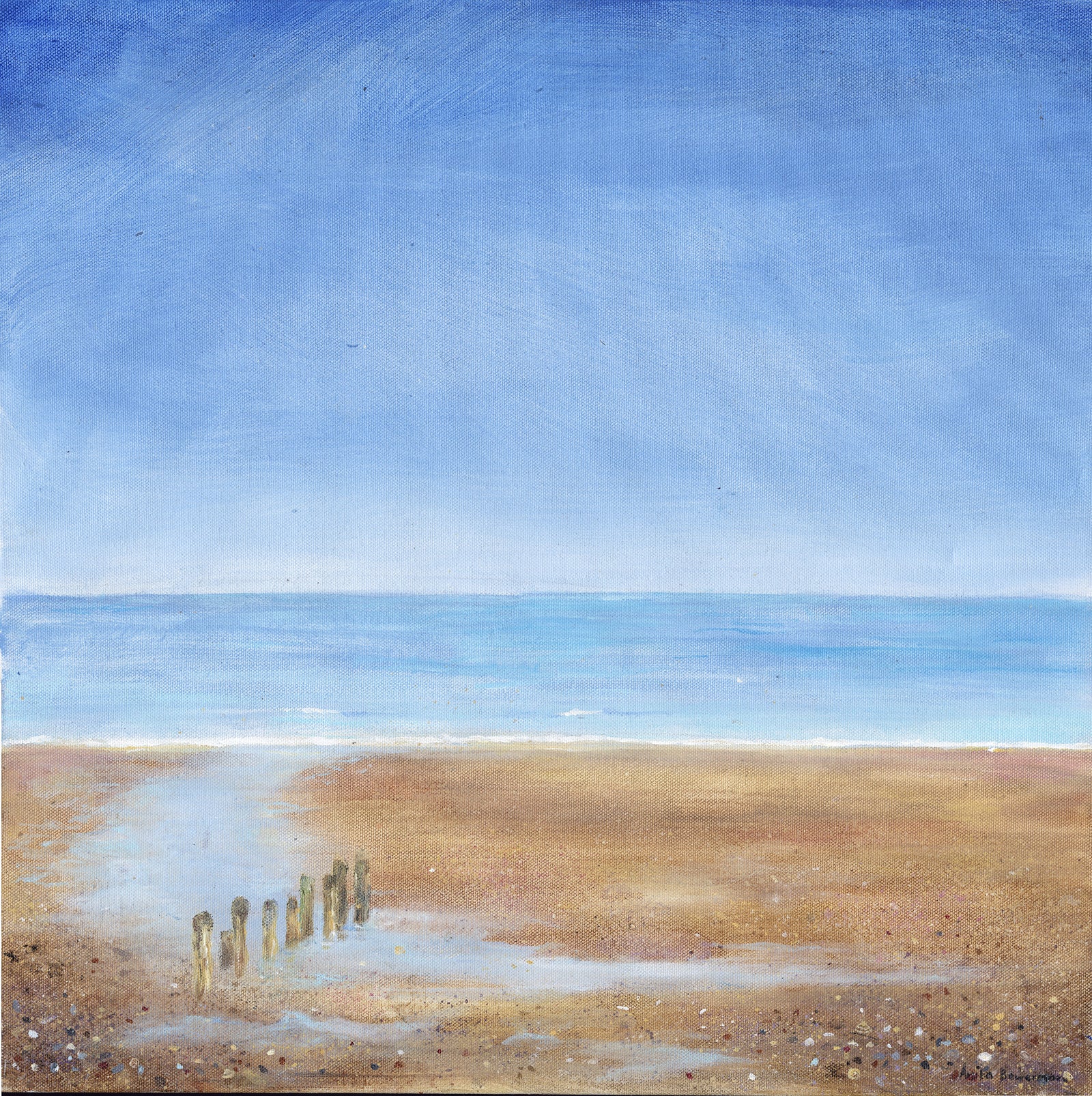Runswick Bay and Sandsend Coastal Painting