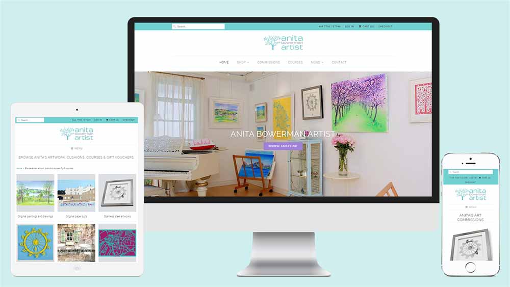 Anita Bowerman Artist website