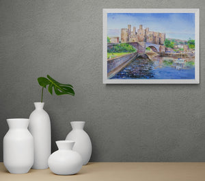 Conwy Castle - Original, Framed