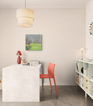 Prunus, Cherry Plum Trees at Newby Hall (Original, Unframed)