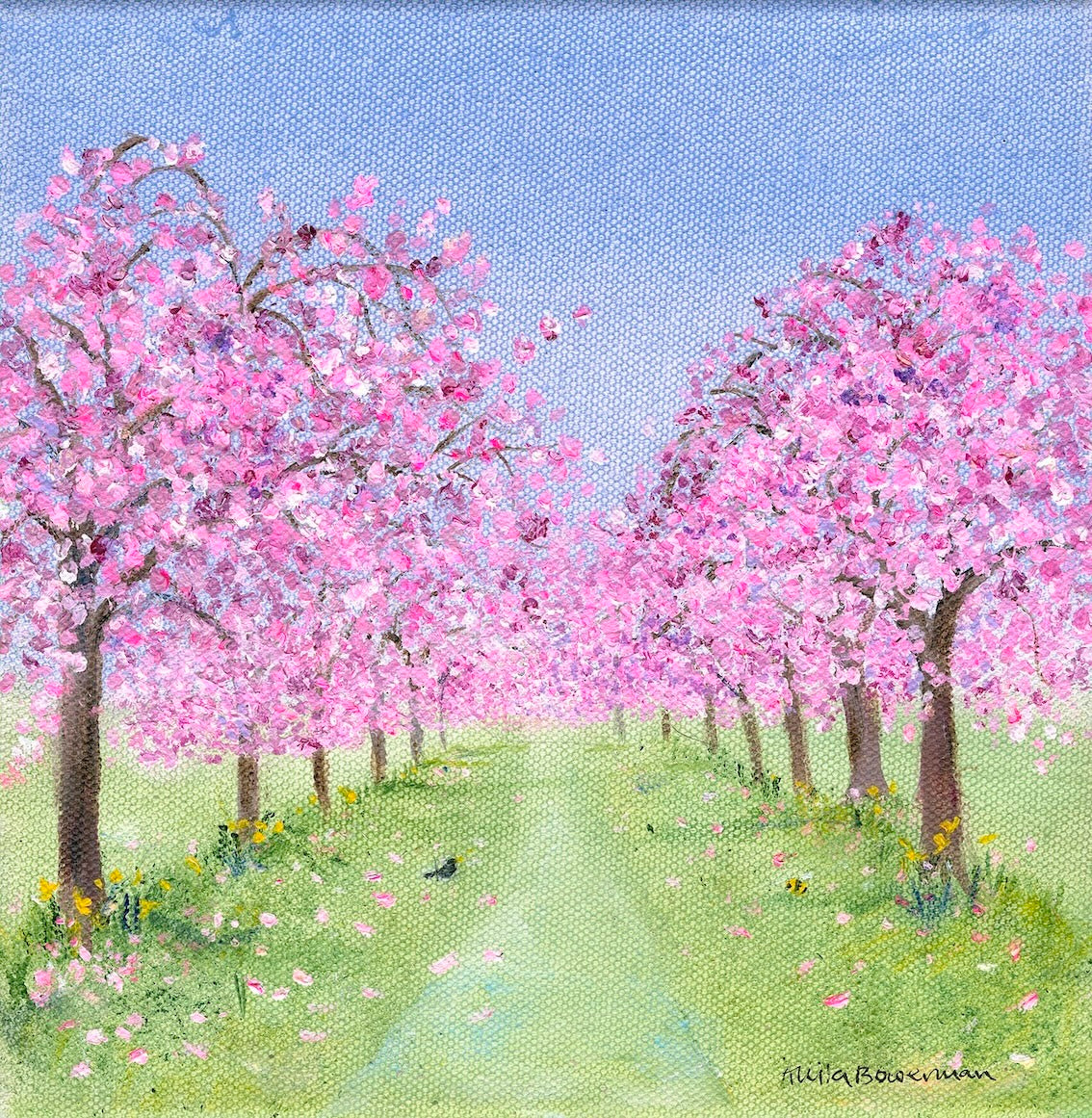 Spring on the Stray (Original canvas - framed)