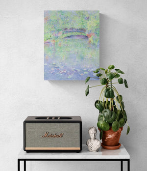 Bridge of Reflections - (original - Matt white frame)