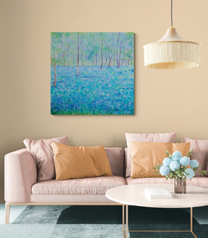 Spring Bluebells - (Original unframed)