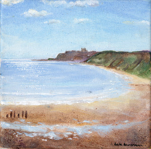 Morning Light, Sandsend (Original canvas - unframed)