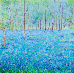 Spring Bluebells - (Original unframed)