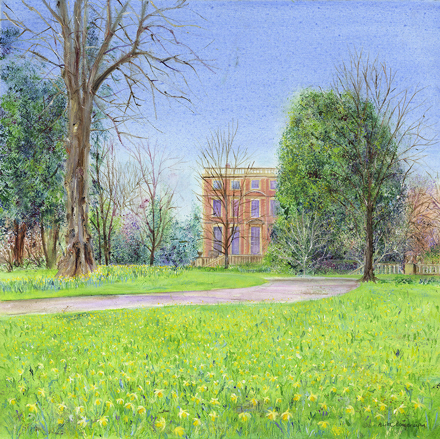 Wild Narcissi at Newby Hall (Original Painting, Unframed)