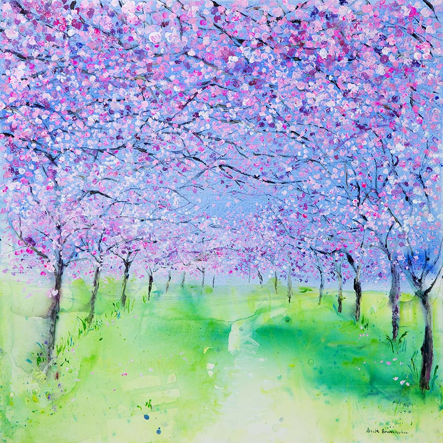 Cherry Blossom Tree Spectacle (Limited Edition Canvas Print)