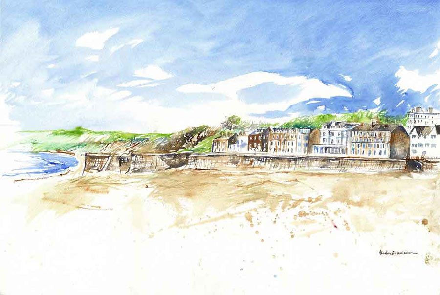 Filey from the Beach (Limited Edition Giclée Print)