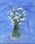 Vase of Snowdrop Flowers (5 x Greetings Cards)