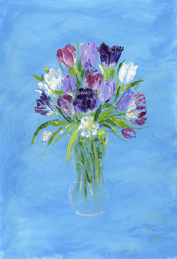 A Bouquet of Tulips (Limited Edition Giclée Print)