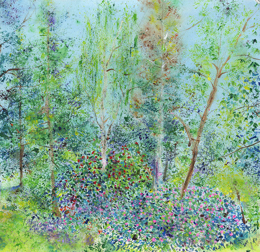 A Woodland Walk RHS Garden Harlow Carr (Limited Edition Giclée Print)