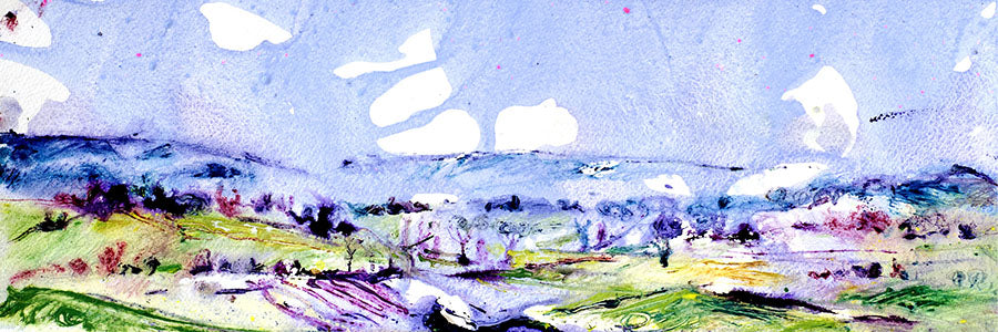 Misty Morning in Wharfedale (Limited Edition Giclée Print)