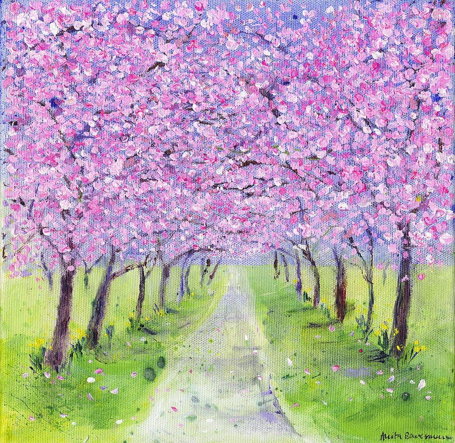 Pales Pink Hues of Cherry Blossom (Open Edition Giclée Print)