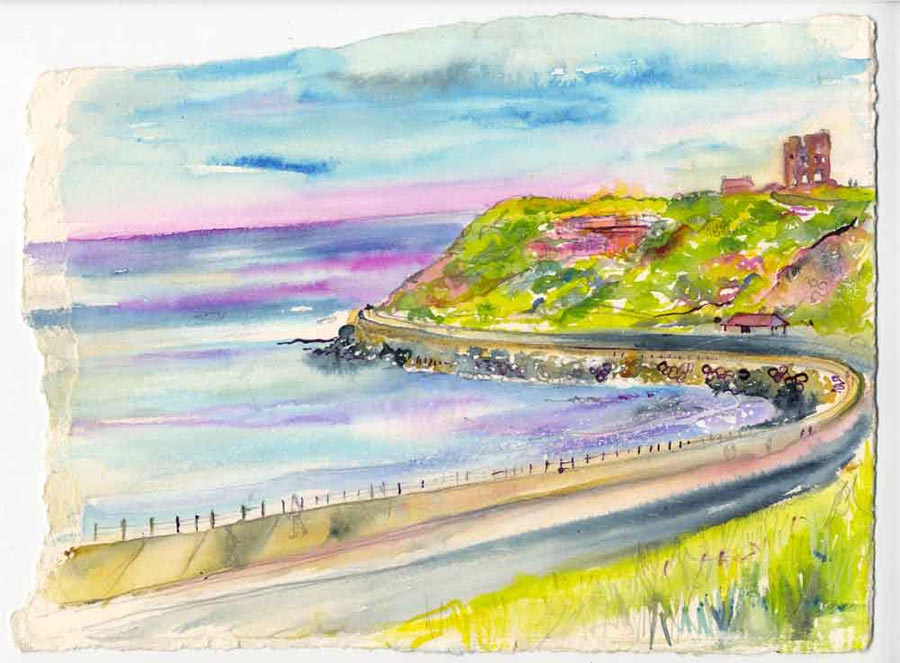 Scarborough Castle (Limited Edition Giclée Print)