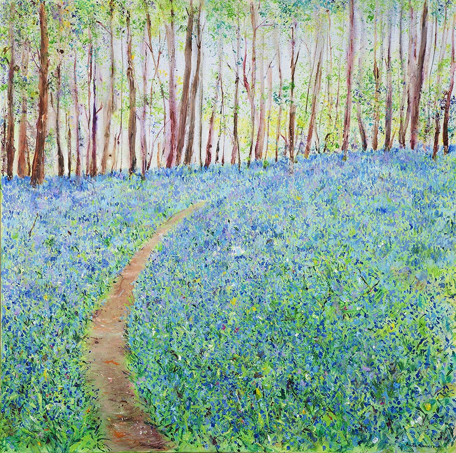 Spring Bluebells (Limited Edition Canvas Print)