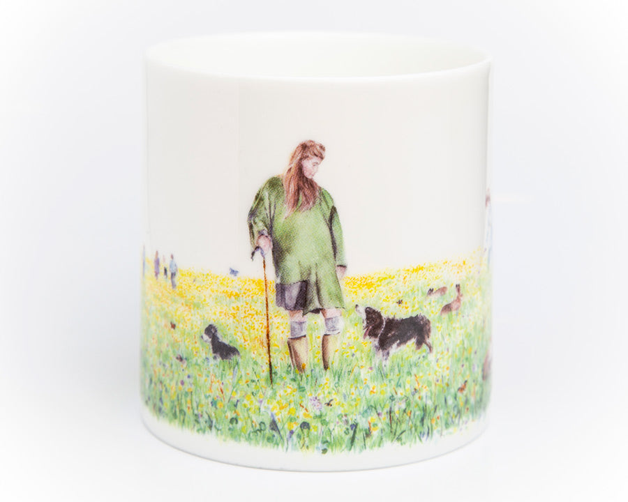 The Hay Meadows, Summer - Fine Bone China Cup