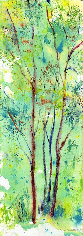 Trees in Dappled Light (Limited Edition Giclée Print)