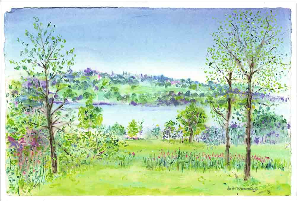 Dreaming of Summer, unframed original painting