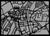 Enjoy Harrogate Map in dark and light grey, unframed open edition Giclée print