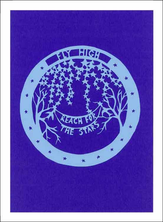 Fly High & Reach for the Stars, unframed Giclée limited edition print