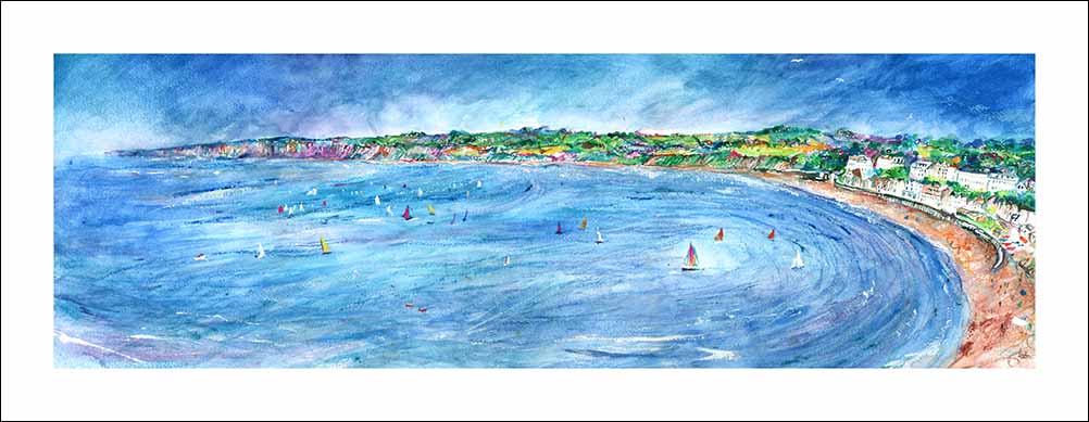 From the Brigg at Filey, unframed Giclée limited edition print