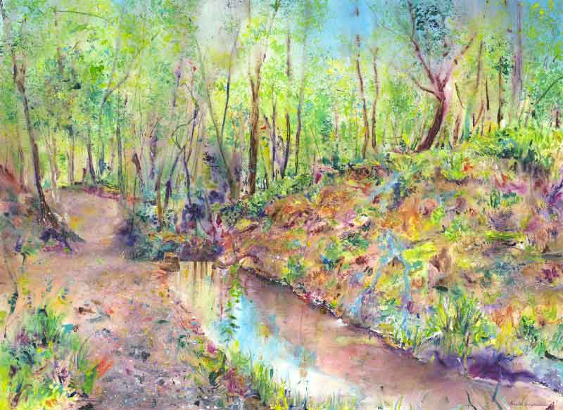 Hackfall Woods, Ripon, unframed giclée limited edition print