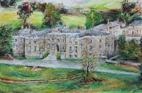 Splendid Hazlewood Castle, unframed Giclée limited edition print